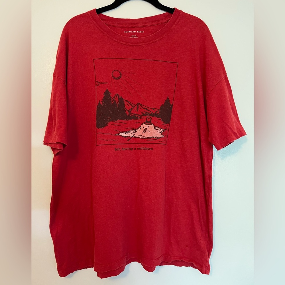 Christmas Oversized Graphic Tee